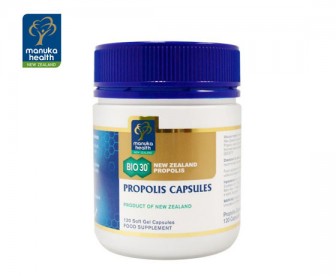 Manuka Health 蜜纽康 BIO30天然黑蜂胶胶囊 120粒 Manuka Health 蜜纽康 BIO30天然黑蜂胶胶囊 120粒